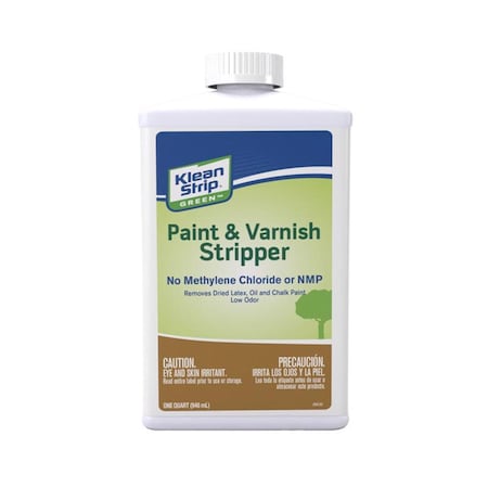 Ksg Paint & Varnish Stripper Klean Strip Green Paint and Varnish Stripper 1 qt QKGS75023